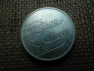 Ezüst 500 forint 1989 , olimpia 