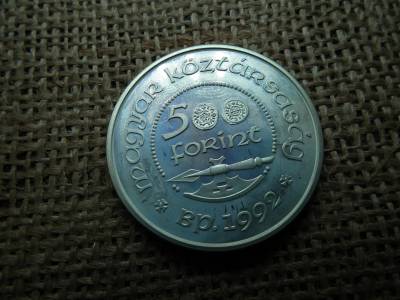 Ezüst 500 forint 1992 PP , Szent László 