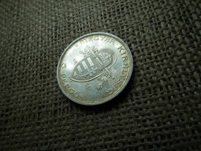 Ezüst , Szent István 5 pengő 1938 , extra , tisztítatlan állapot ! 