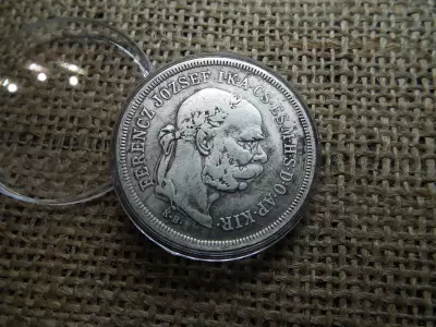 Hamis 5 korona 1900 , KB , Nem ezüst ! 