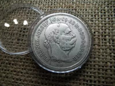 Hamis 5 korona 1900 , KB , Nem ezüst ! 