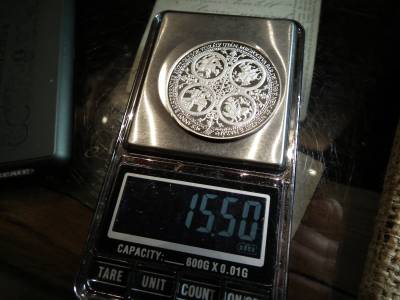 Millecentenárium ezüst emlékérem 896 - 1996 fél uncia Ag (.999)