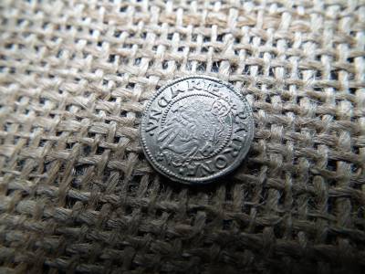 I. Ferdinánd ezüst dénár 1535 KB , Körmöcbánya , denár