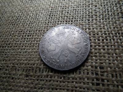 II. Ferenc , ezüst 1/2 tallér 1797 B , Körmöcbánya ! Nem volt füles , sem foglalatban , thaler 