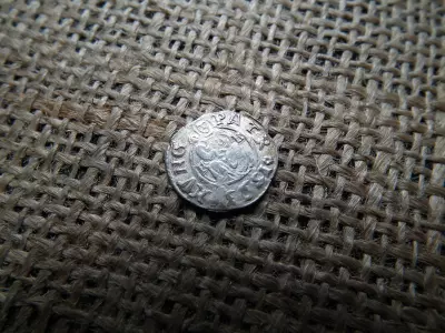 Rudolf , ezüst dénár 1593 KB , Körmöcbánya ! denár 