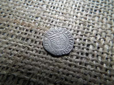 I. Ferdinánd ezüst dénár 1558 KB , Körmöcbánya , denár