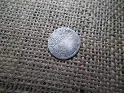 I. Lipót , ezüst 3 krajcár 1697 CH , Pozsony , ritkább  ,  kreuzer 