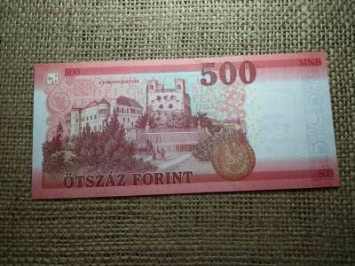 500 forint 2018 EC  UNC