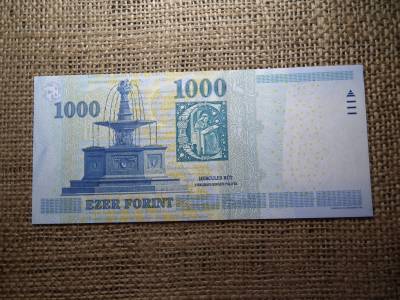 1000 Forint Bankjegy 2015 DD UNC