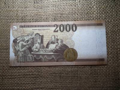 2000 Forint Bankjegy 2016 CB UNC