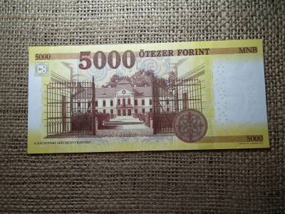 5000 Forint Bankjegy 2016 BB EF