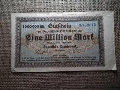 Németország 1 millió márka 1923