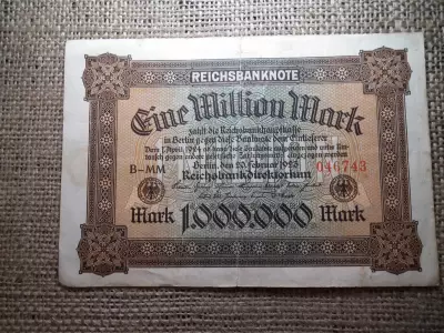 Németország 1 millió márka 1923