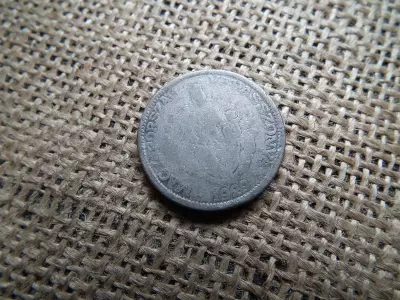 2 pengő 1929 , korabeli hamis , ólom 