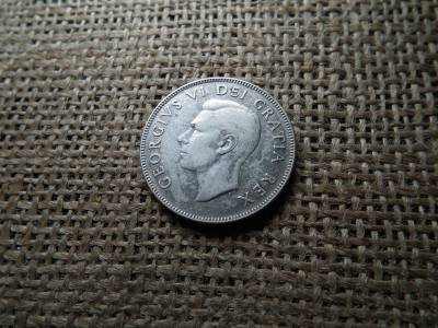 Kanada , ezüst 50 cent 1952 , cents 