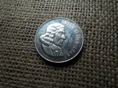 Dél Afrika ezüst 1 rand 1965 