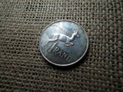 Dél Afrika ezüst 1 rand 1965 