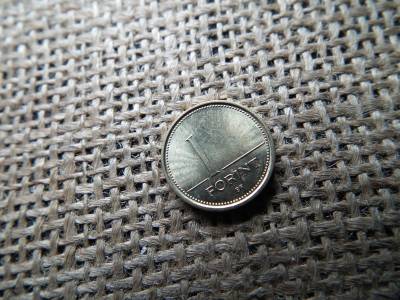 1 forint 1999  , verdehibás , IAB , Idegen anyag benyomódás , idegenanyag 