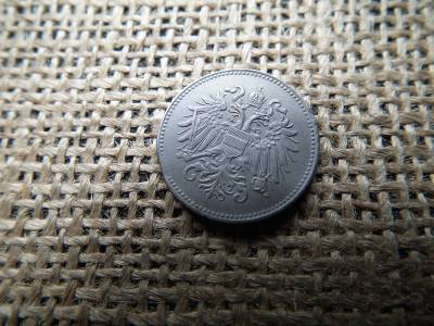 20 heller 1917 ,  verdehibás , kicsípett lapka 