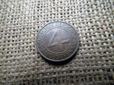 Birodalmi 4 pfennig 1932 D 