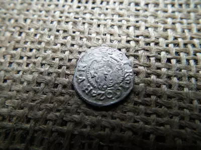 Rudolf , ezüst dénár 1602 KB , Körmöcbánya ! denár , ritka 