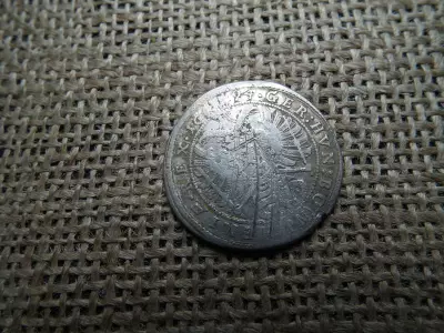 I. Lipót , ezüst 15 krajcár 1694 PM , Pága , ritka !  , XV kreuzer 