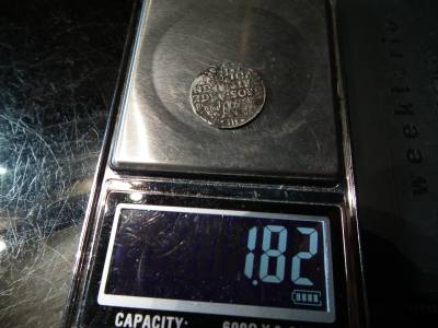 III. Zsigmond ezüst III garas 1618 , 3 Groszy , Tisztítandó , ritka évszám 