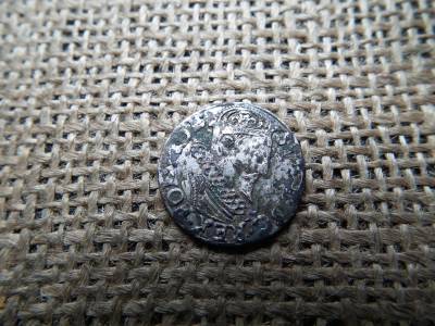 III. Zsigmond ezüst III garas 1618 , 3 Groszy , Tisztítandó , ritka évszám 