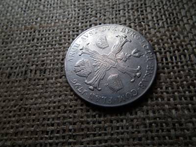 II. Ferenc , ezüst 1 tallér 1796 A , fülnyom  , thaler 