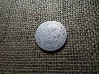 Ferenc József , ezüst 1 forint 1871 Gyf , Gyulafehérvár ! RR ! Legritkább 1 forint  , ép perem ! 