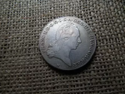 II. Ferenc , ezüst 1 tallér 1797 H 