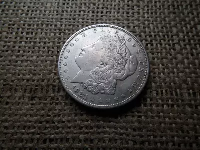 USA ezüst 1 dollár 1921 D , dollar 