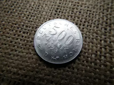 Németország , 500 márka 1923 D , mark 