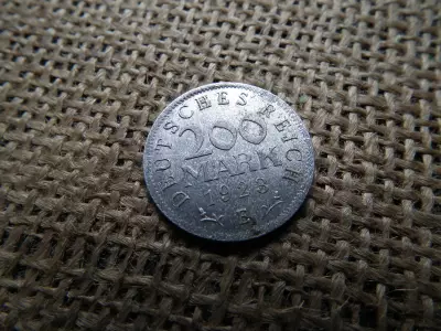 Németország , 200 márka 1923 E , mark 