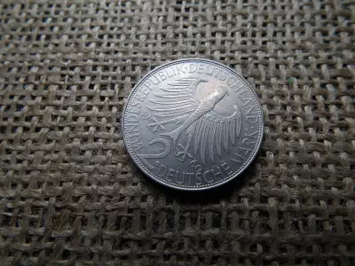 Németország  2 márka 1960 G , mark  , Max Planck
