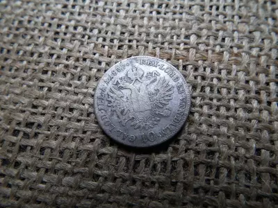 V. Ferdinánd ezüst 10 krajcár 1837 C 