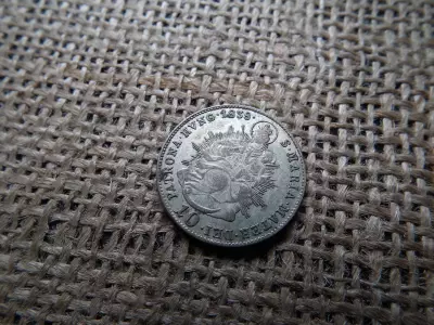 V. Ferdinánd ezüst 10 krajcár 1838 B , Körmöcbánya 