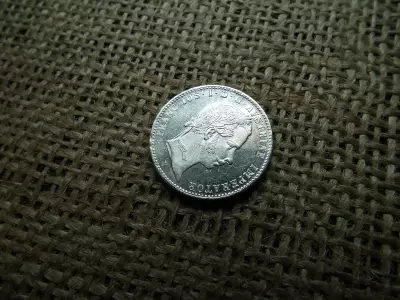 Ferenc József , ezüst 1/4 Florin 1859 V , Velence 