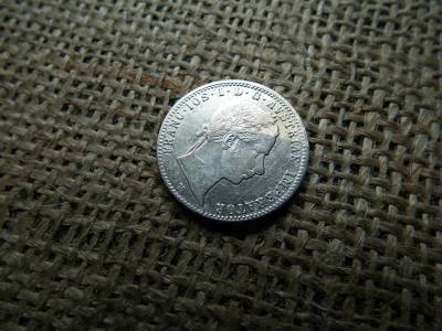 Ferenc József , ezüst 1/4 Florin 1860 V , Velence 
