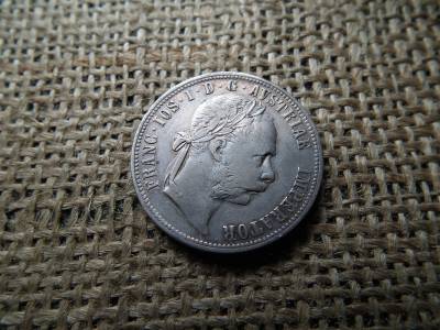 Ferenc József , ezüst 1 florin 1888