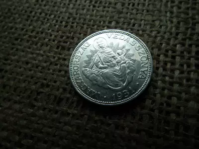Ezüst 2 pengő 1931 , ritka , nagyon szép ! R 