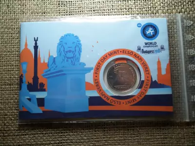 Birkózó Világbajnokság / Birkózó VB 50 forint 2018 - Első napi veret díszcsomagolásban