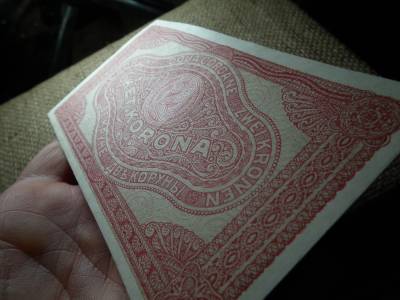 2 korona 1920 , csillagos 