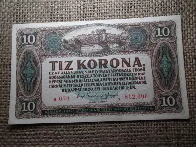 10 korona 1920 