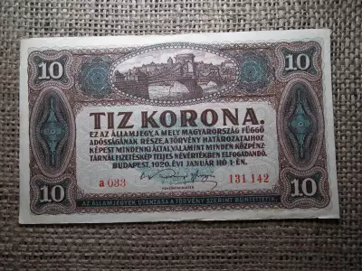 2 korona 1920  , sorszám között nincs pont ! Ritka ! 