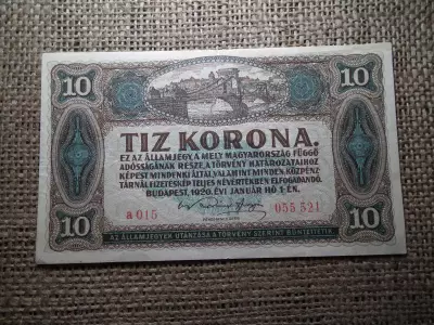 2 korona 1920  , sorszám között nincs pont ! Ritka ! 