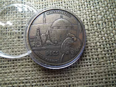 Baranya vármegye , Pécs 3000 forint 2024 BU 