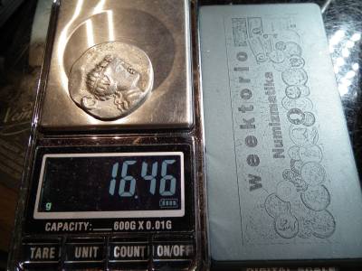 Trákia Thasos , ezüst Tetradrachma