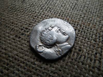 Trákia Thasos , ezüst Tetradrachma