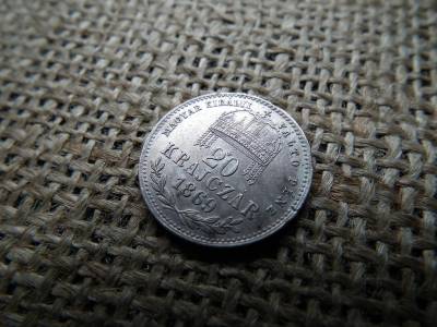 20 Krajcár 1869 KB 